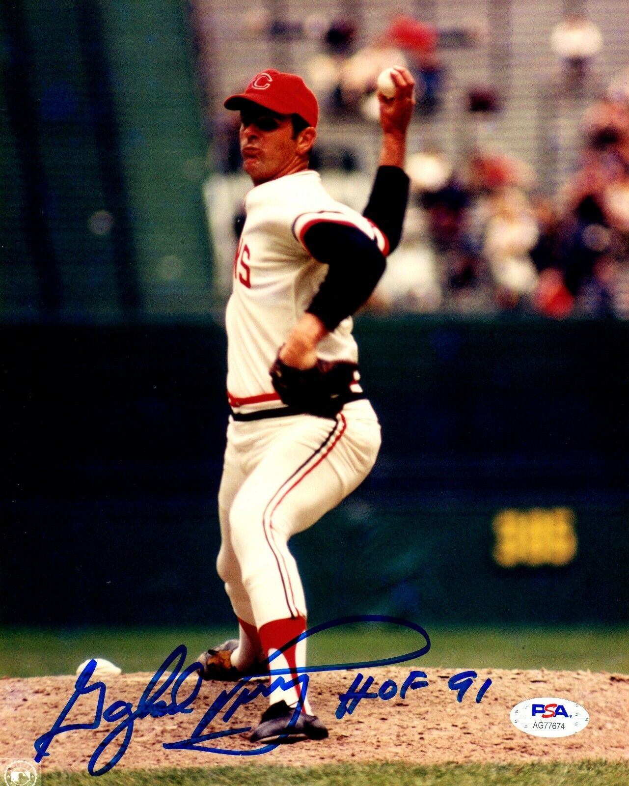 Gaylord Perry autographed signed inscribed 8x10 Photo Poster painting MLB Cleveland Indians PSA