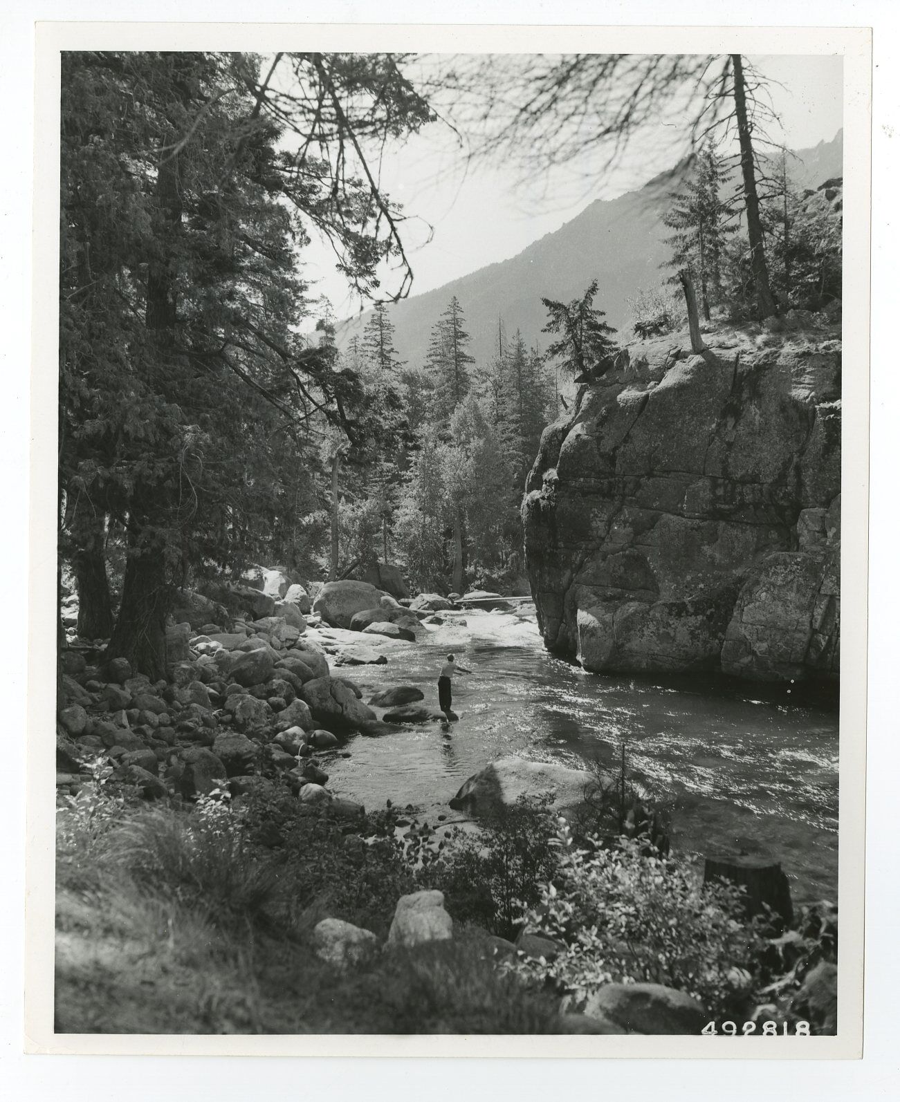 Washington State - Vintage 8x10 Publication Photo Poster paintinggraph - Icicle River