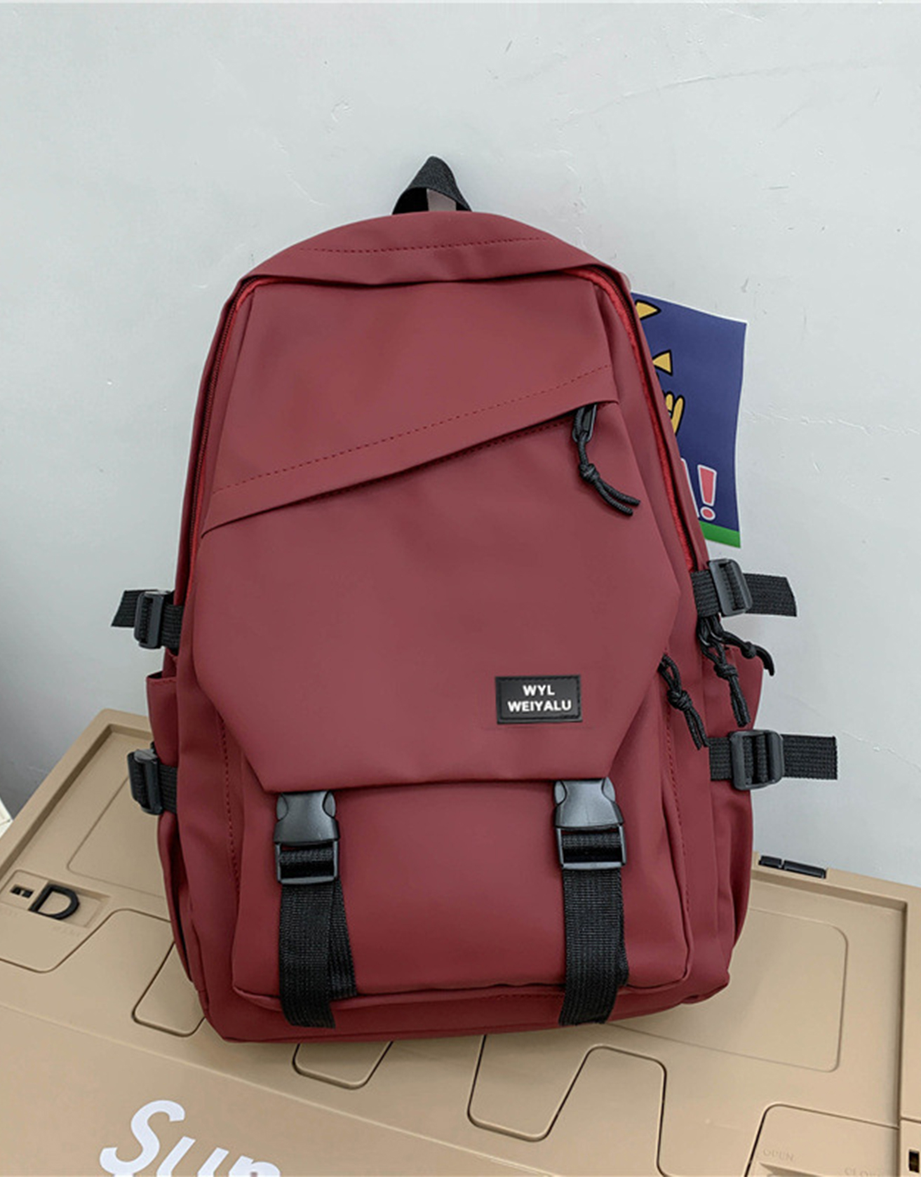 Harajuku Ulzzang Commuter Backpack (free Monkey Pendant) / TECHWEAR CLUB / Techwear