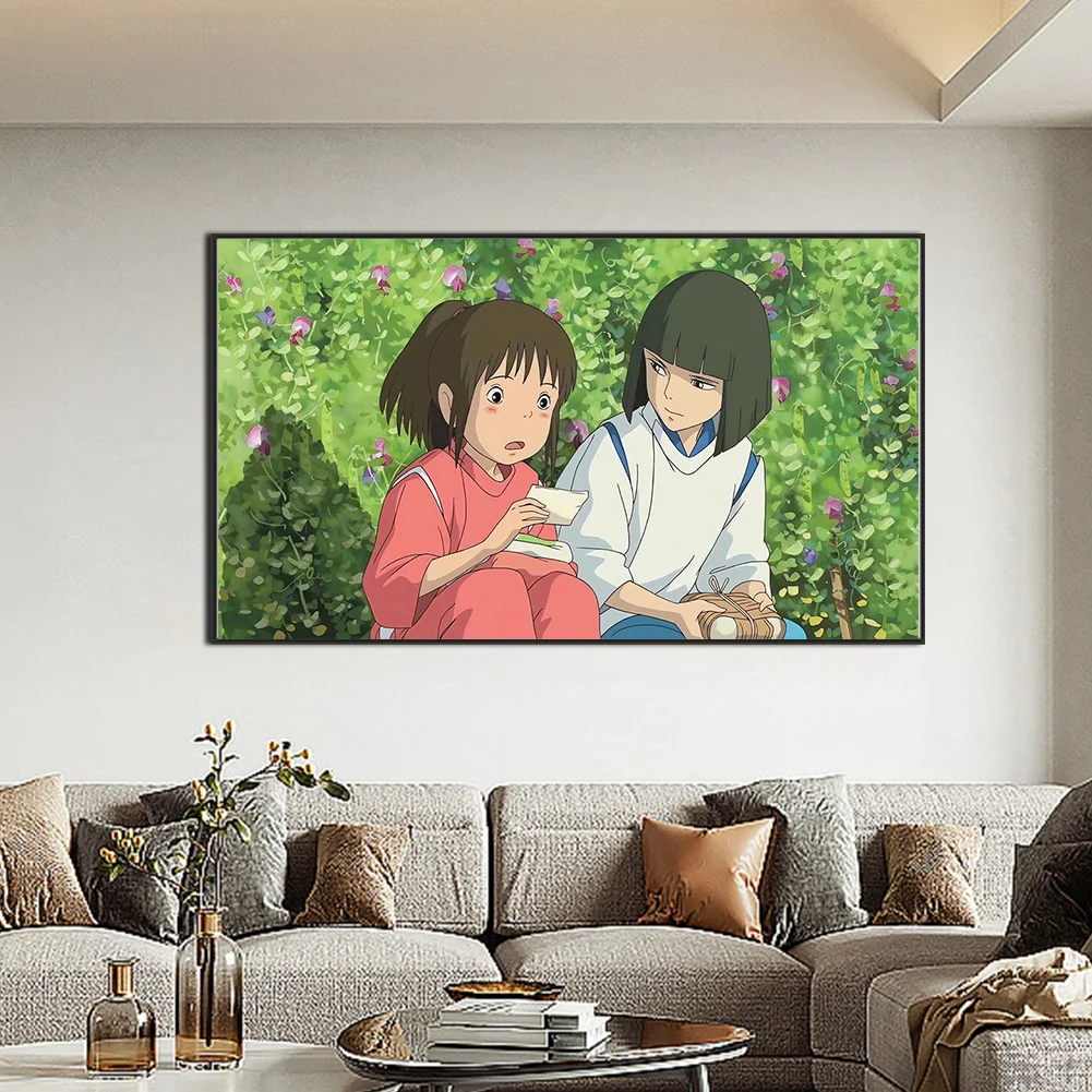 Diamond Painting - Full Round Drill - Spirited Away(Canvas|70*40cm)