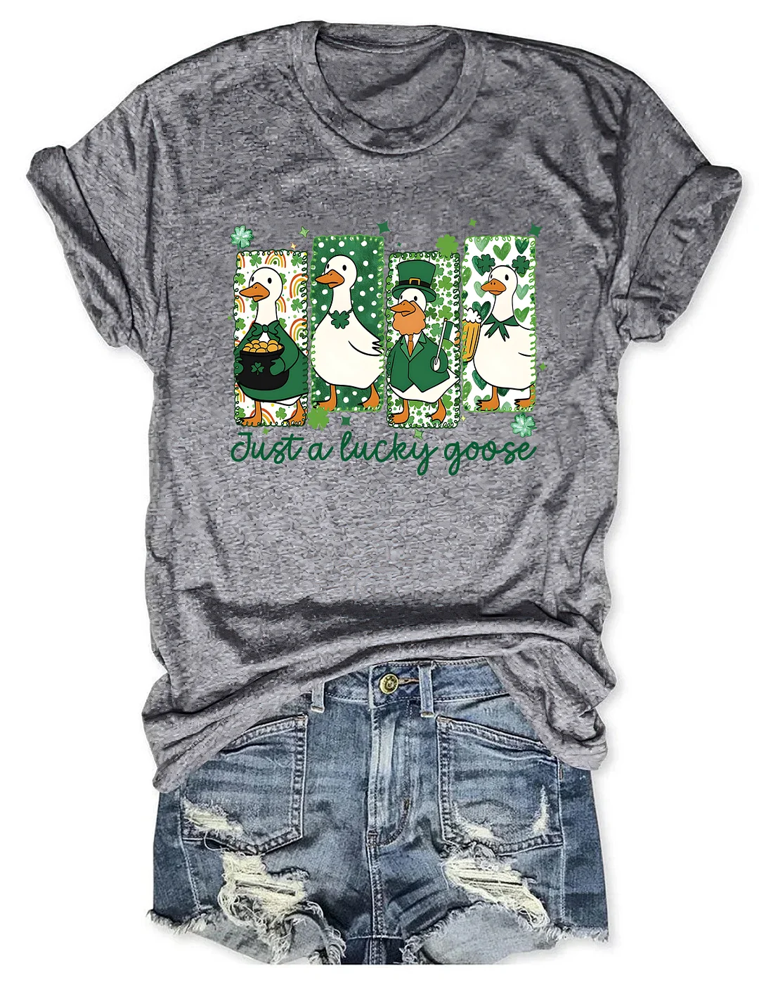 Just A Lucky Goose T-shirt