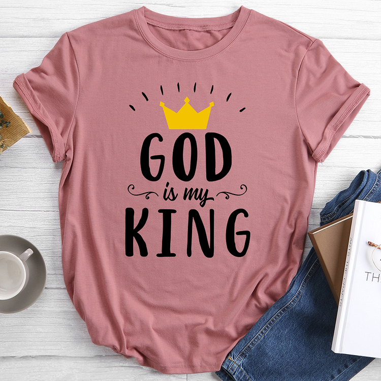 Jesus is My King Christian T-Shirt Tee