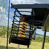 Camping IGT Chopstick Basket with Storage Bag IGT Table Accessories (Black)