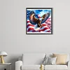 (40*40cm)Eagle - Square AB Drill Diamond Painting