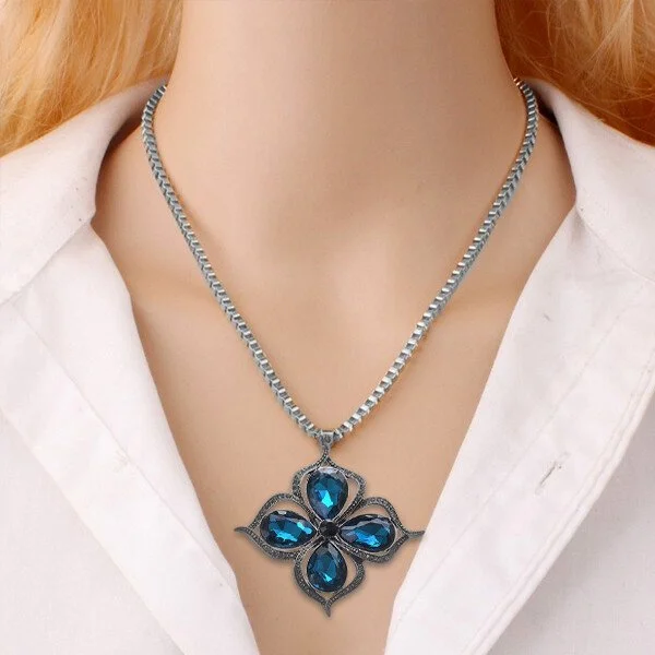 🔥 Last Day Promotion 70% OFF🔥 Four-leaf clovers Amethyst Necklace🍀