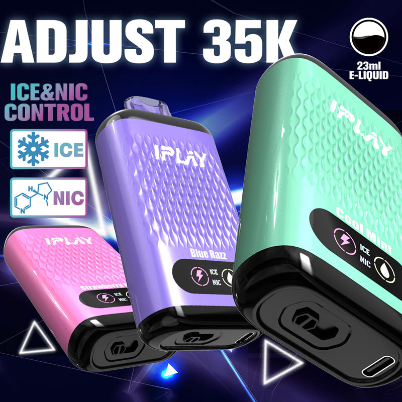 IPLAY ADJUST 35000 Puffs Disposable Vape Wholesale IPLAY CTYVape