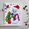 Diamond Painting-DIY Full Round Drill Christmas Snowman
