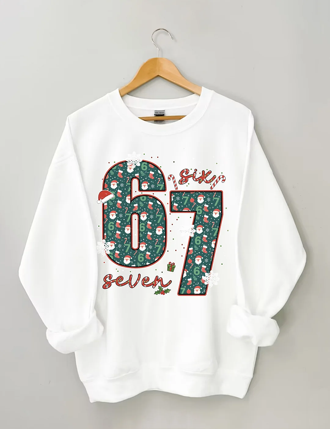 Six Seven Christmas Sweatshirt