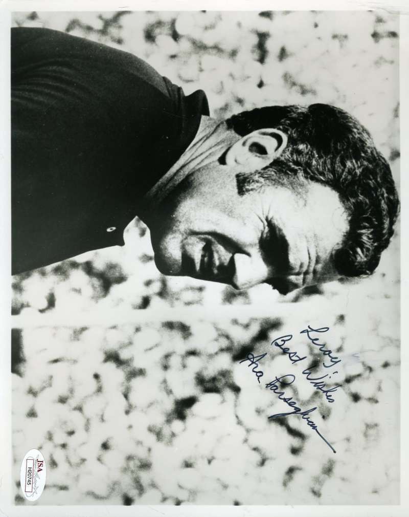 Ara Parseghian Jsa Coa Autograph 8x10 Photo Poster painting Hand Signed Authentic