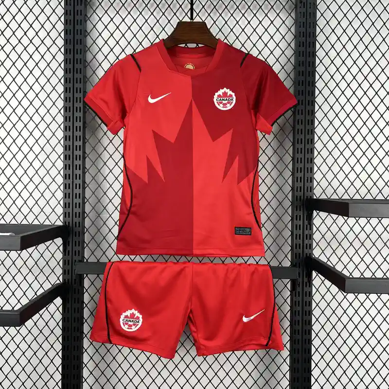 2026 Kids World Cup Canada Soccer Jersey Home 1:1 Thai Quality
