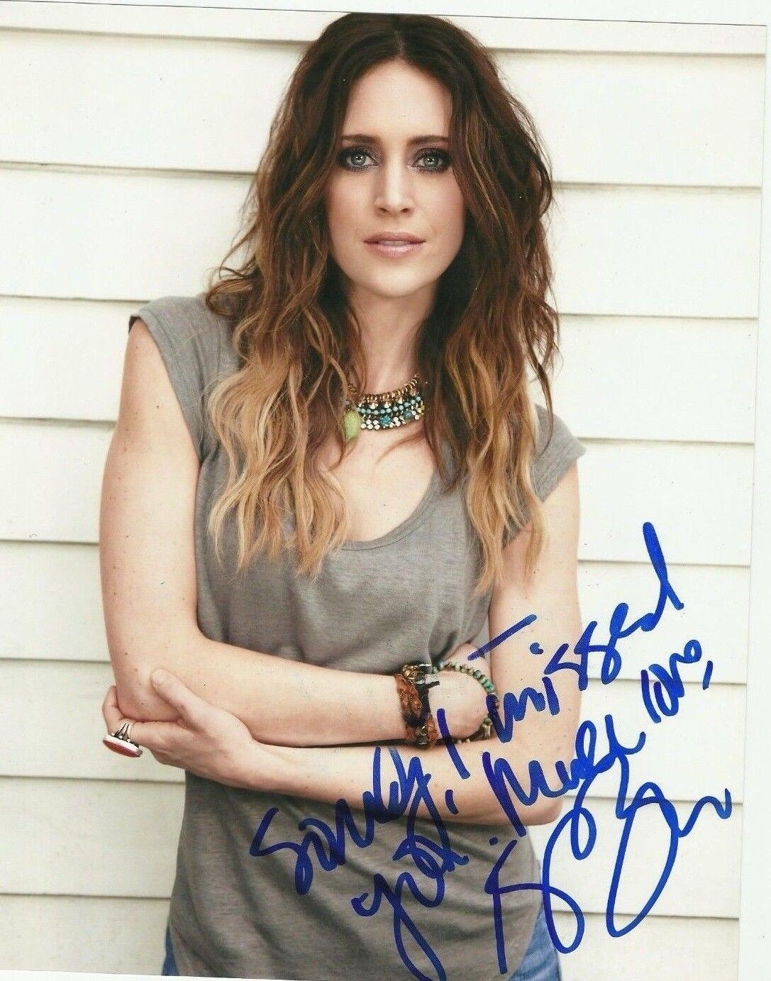 Sexy Hot KELLEIGH BANNEN Signed 8x10