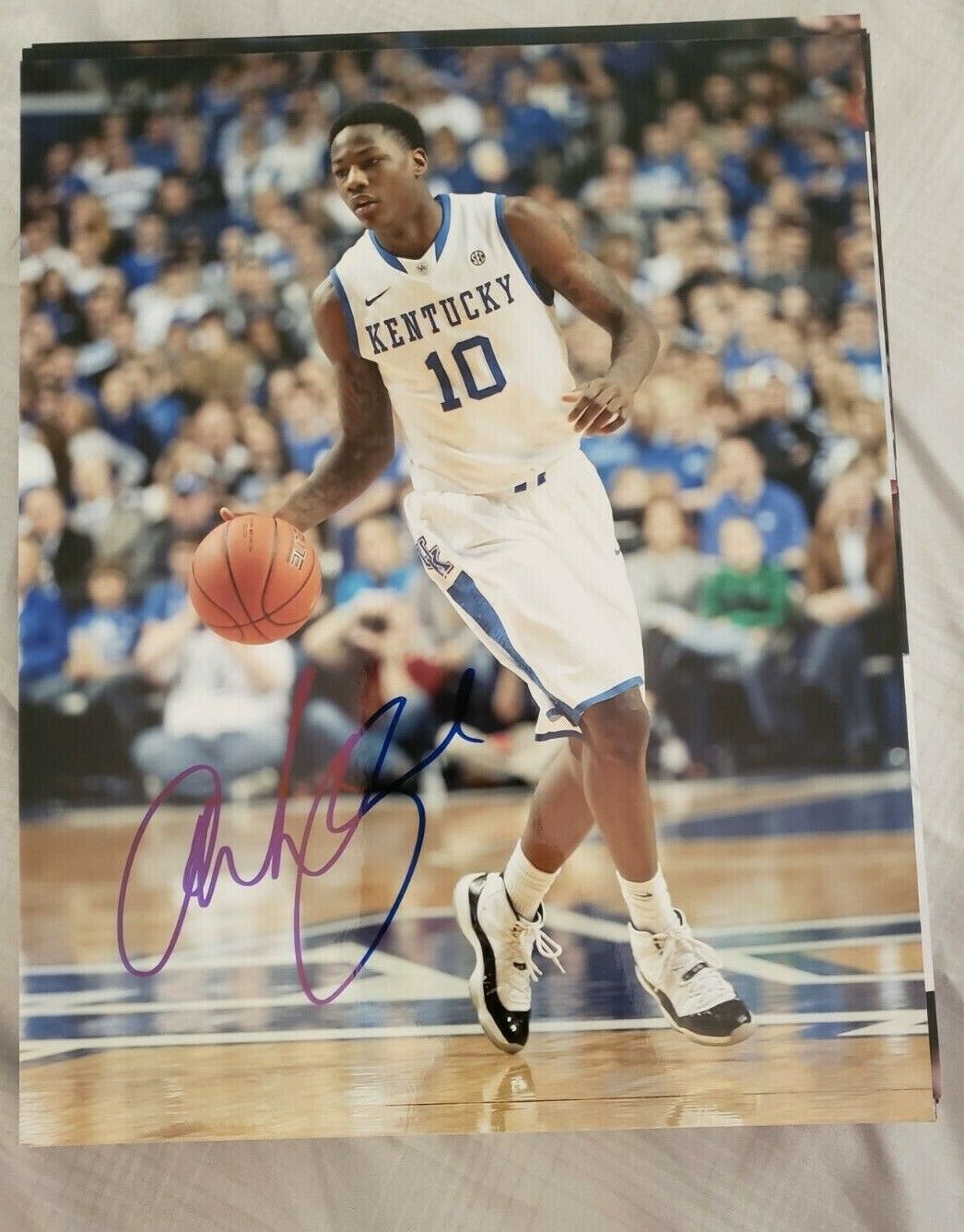 ARCHIE GOODWIN KENTUCKY WILDCATS SIGNED AUTOGRAPHED 8X10 Photo Poster painting W/COA