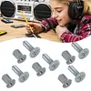 24Pcs NAB Hub Take Up Reel Screw Set 10.5in 1/4in Reel Tape for 3M AMPEX RMGI