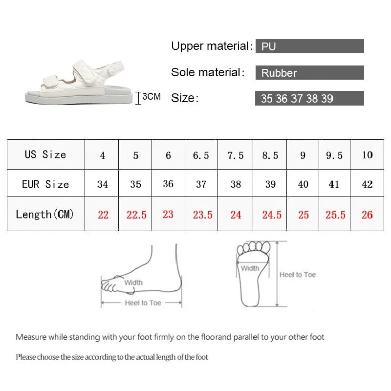 Smile Circle 2021 Summer sandals Women Flats Platform shoes Fashion lattice Casual Comfortable Soft bottom Ladies sandals