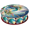 Waves 5D DIY Diamond Art Painting Snack Box with Lid Home Wood Storage Organizer