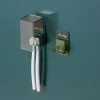 Home Bathroom Wall Hanging Toothbrush Hanger Sticker