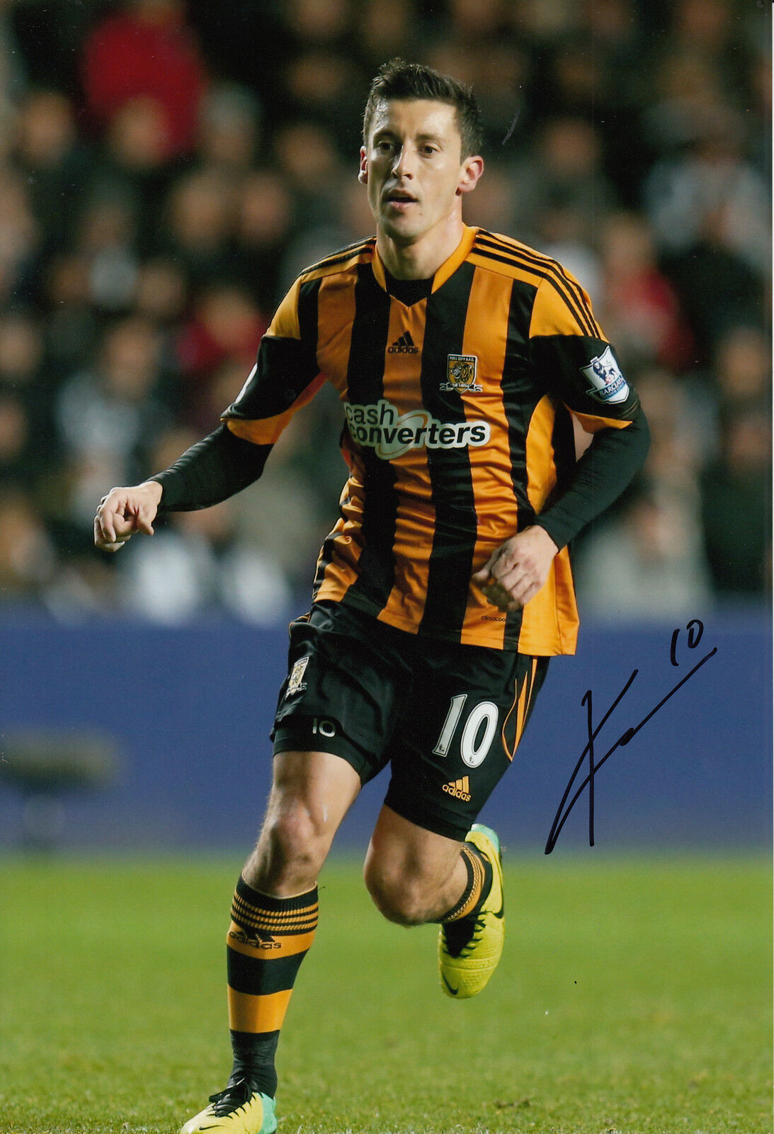 Hull City Hand Signed Robert Koren 12x8 Photo Poster painting 1.