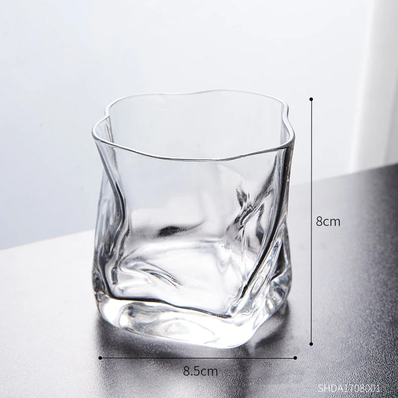 Water Goblets Drinking Glasses Whiskey Glass Lot Wine Glass Cups Transparent Glass Containers Glass Drinkware
