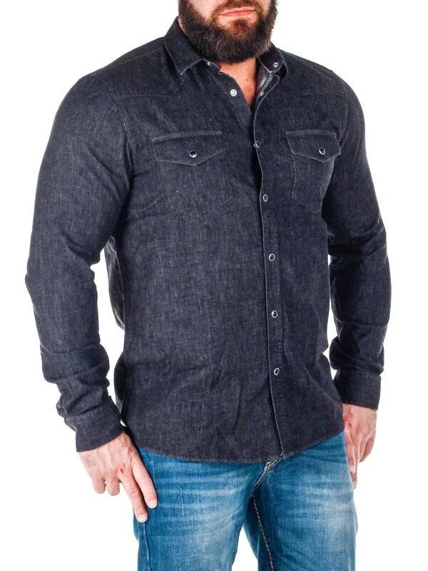 Otho! Solid Shirt - Black