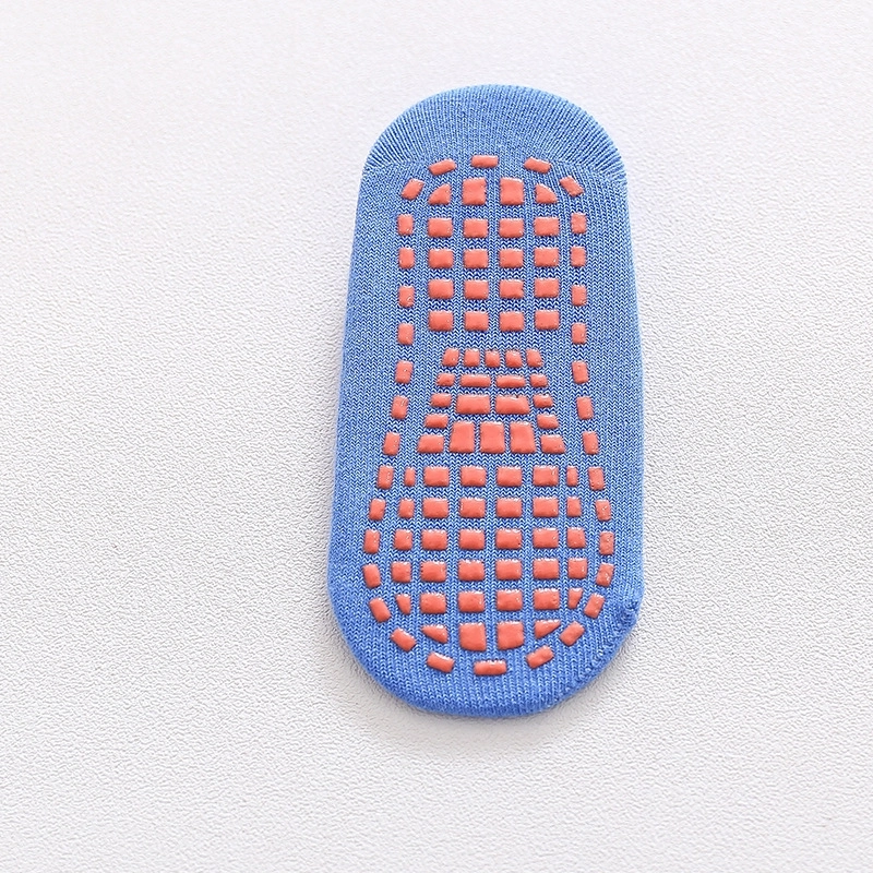 10 Pieces Children’S Anti-Slip Socks Solid Color Early Education Floor Socks Baby Toddler Socks Dispensing Thin Yoga Solid Color Socks Origin Supply