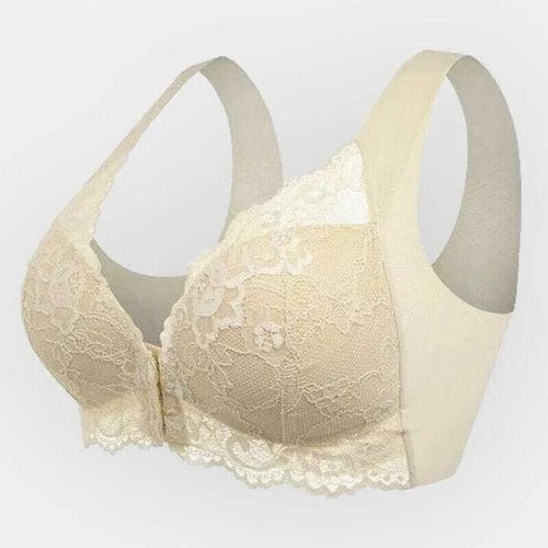LAST DAY 49% OFF - Bra For Women Front Closure 5D Beauty Back Sports Comfy Bra