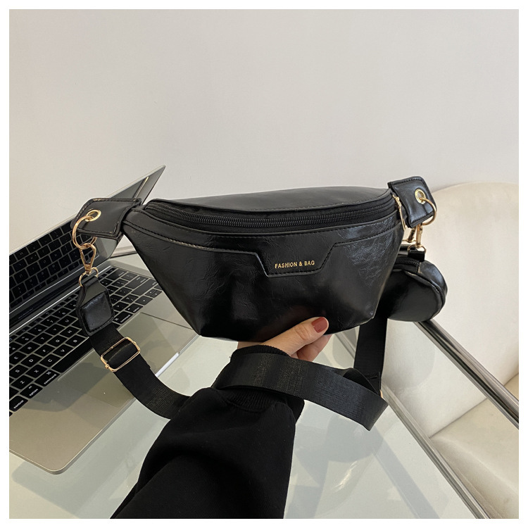 Solid Color Fashion Casual Foreign Style Small Hanging Bag