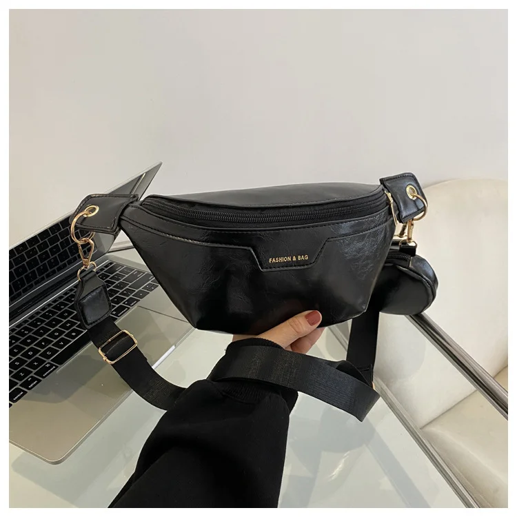 Solid Color Fashion Casual Foreign Style Small Hanging Bag