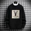 Men's Vintage Deer Print Sweaters