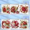6Pcs Valentines Day Diamond Painting Greeting Card