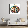 Flower Pumpkin-11CT Stamped Cross Stitch 45*45cm/17.72*17.72in