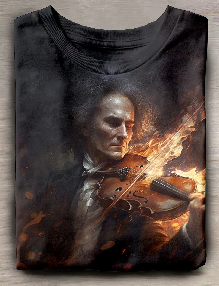 Teecade Teecade Niccolò Paganini T-shirt
