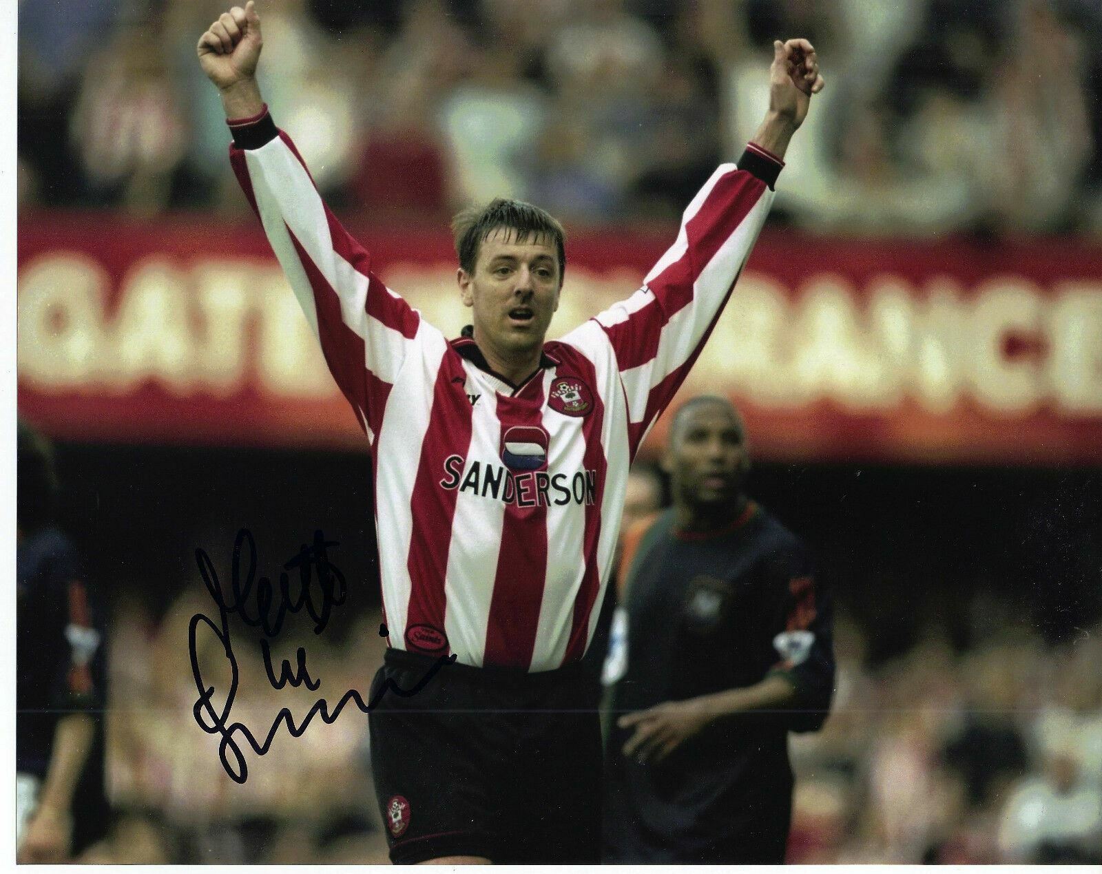 Matt Le Tissier Signed 10X8 Photo Poster painting Southampton AFTAL COA (1123)