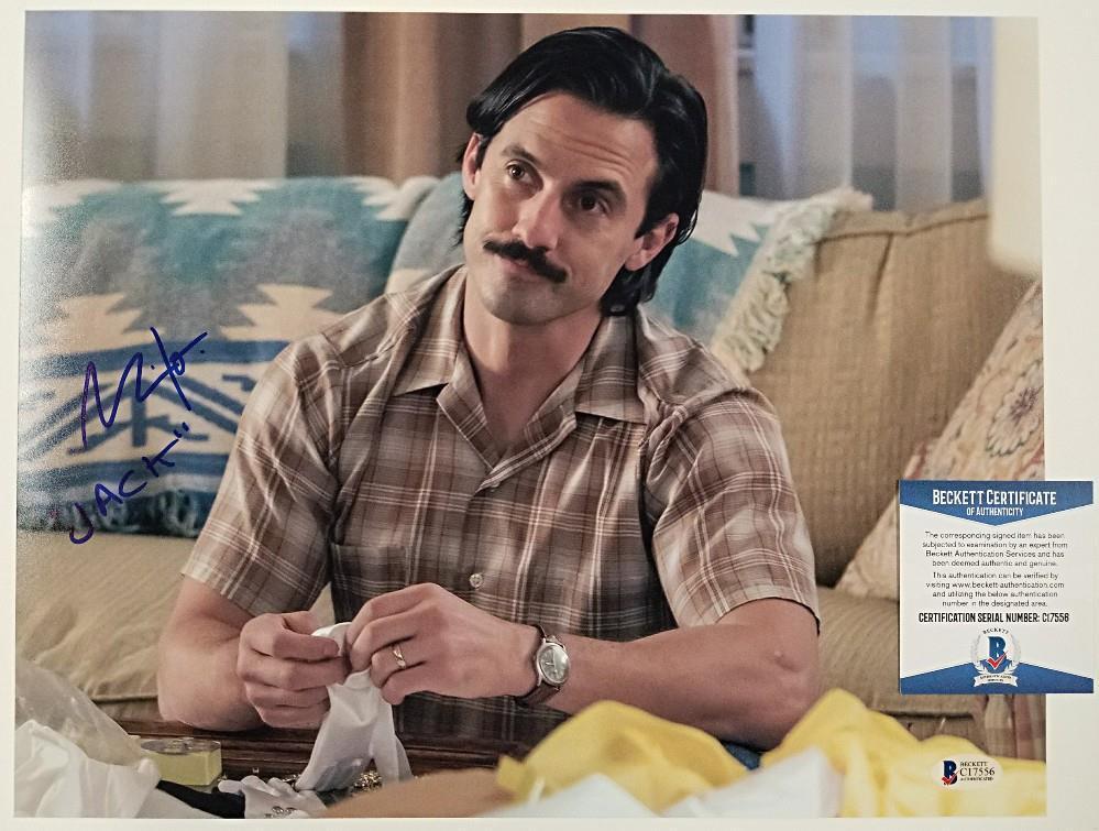 MILO VENTIMIGLIA Signed Jack