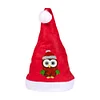 Diamond Painting Christmas Owl Hat Comfort Soft for Adults Unisex)