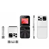 i15 Pro Dual SIM Mobile Flip Phone with Buttons 2G