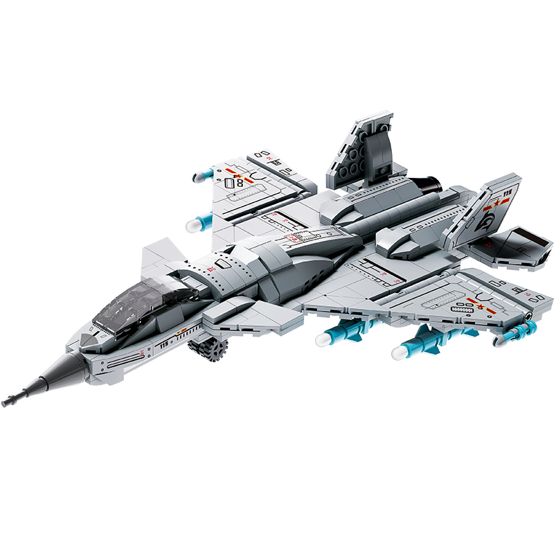 KAVOWORLD 00008 J-11 Heavy Fighter Building Set | Fast Shipping from US Local Warehouse