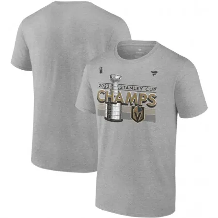 Men's Vegas Golden Knights Heather Gray 2023 Stanley Cup Champions Locker Room T-Shirt I7AJ