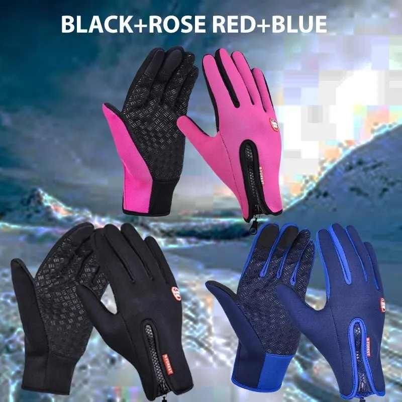 Winter Gloves &ndash; Unisex Premium Waterproof Touchscreen Winter Gloves