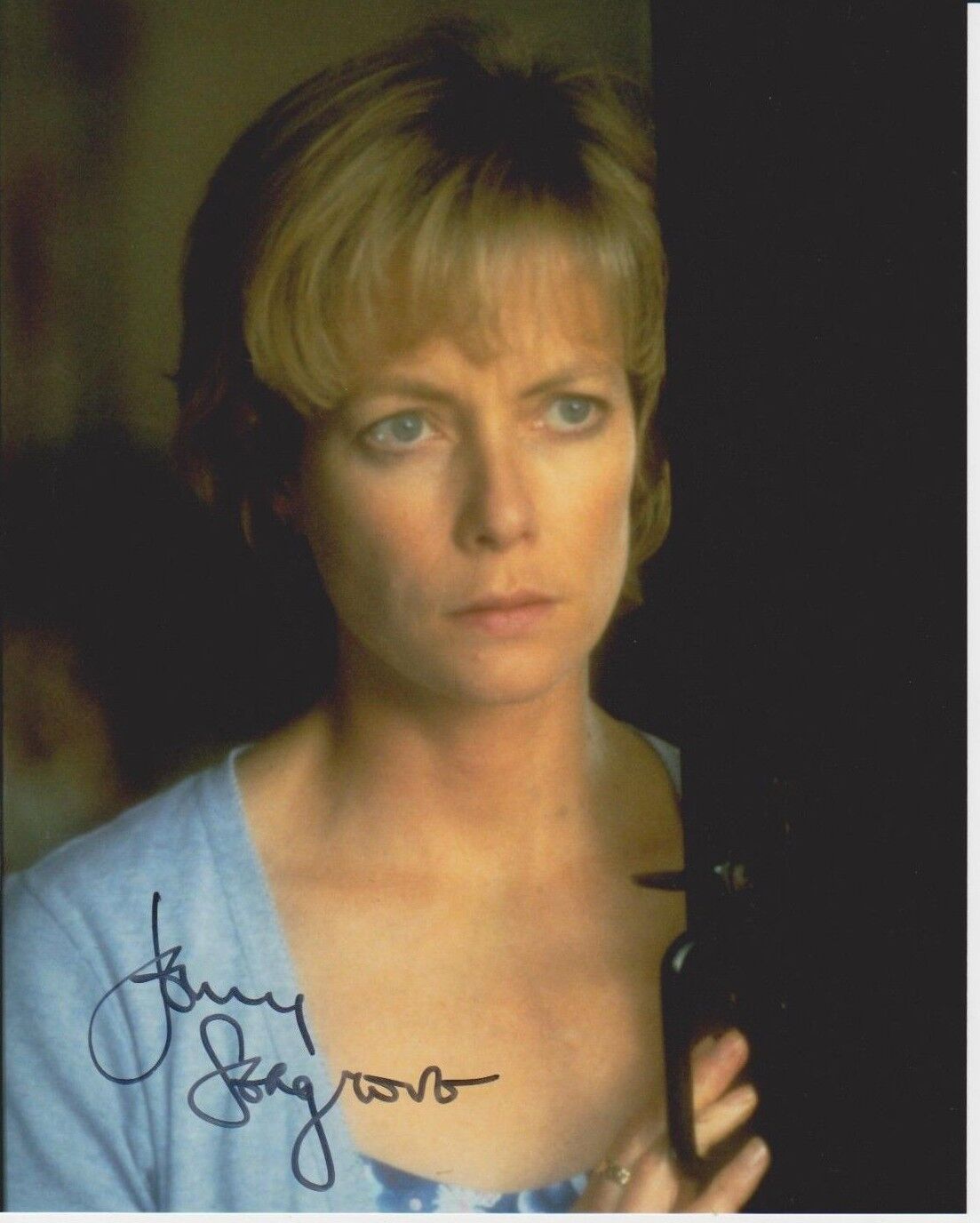 Jenny Seagrove Signed 8x10 Photo Poster painting - Star of Savage Islands - SEXY!!! - G336