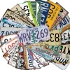 Car Plate License - Random Metal  Sign Mystery Box Surprise Box 10pcs - /20pcs - /30pcs - /50pcs - 