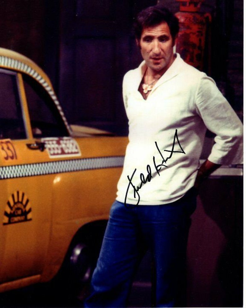 Judd hirsch signed autographed taxi alex reiger Photo Poster painting