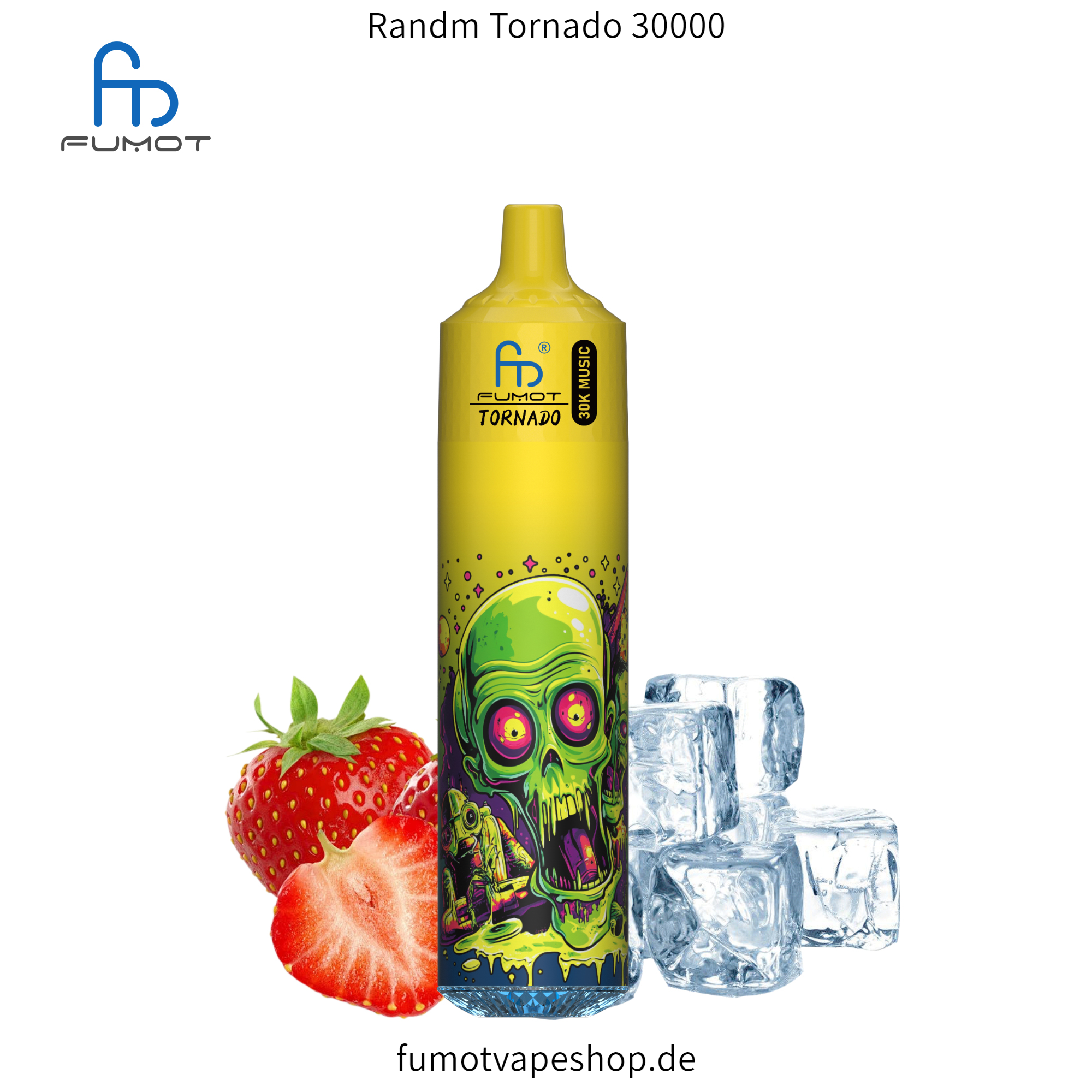 Randm Tornado 30000 Erdbeereis  fumotvapeshop
