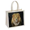 DIY Linen Diamond Art Handbag Craft Kit for Adults Beginners Shopping Gift