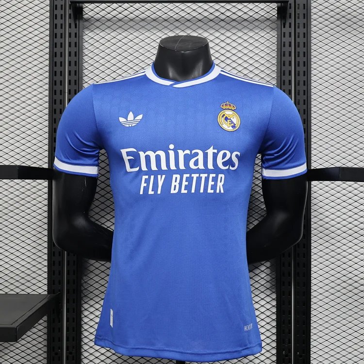 25-26 Player Version Real Madrid Second Away Football Jersey