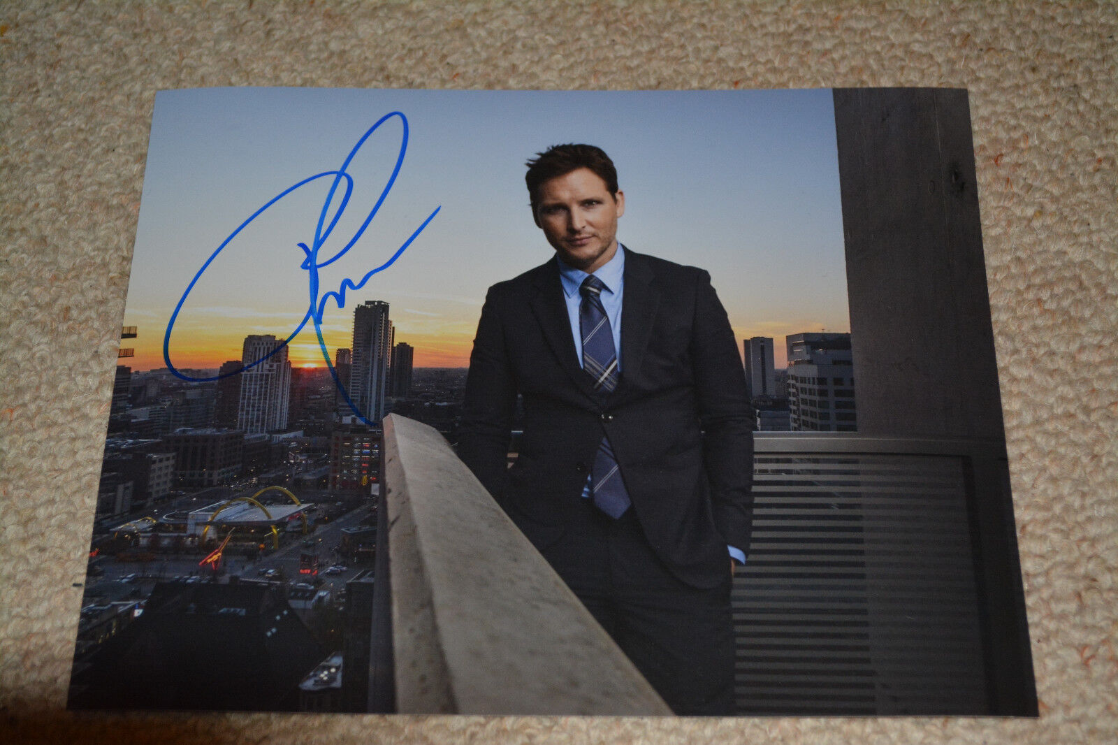 PETER FACINELLI signed autograph In Person 8x10 20x25 cm NURSE JACKIE