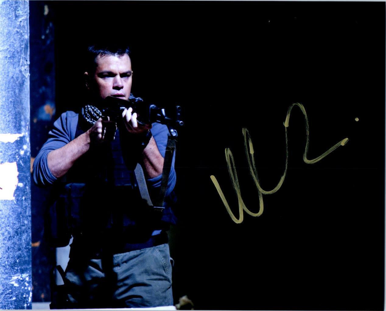 Matt Damon 8x10 Autographed signed Photo Poster painting Picture and COA