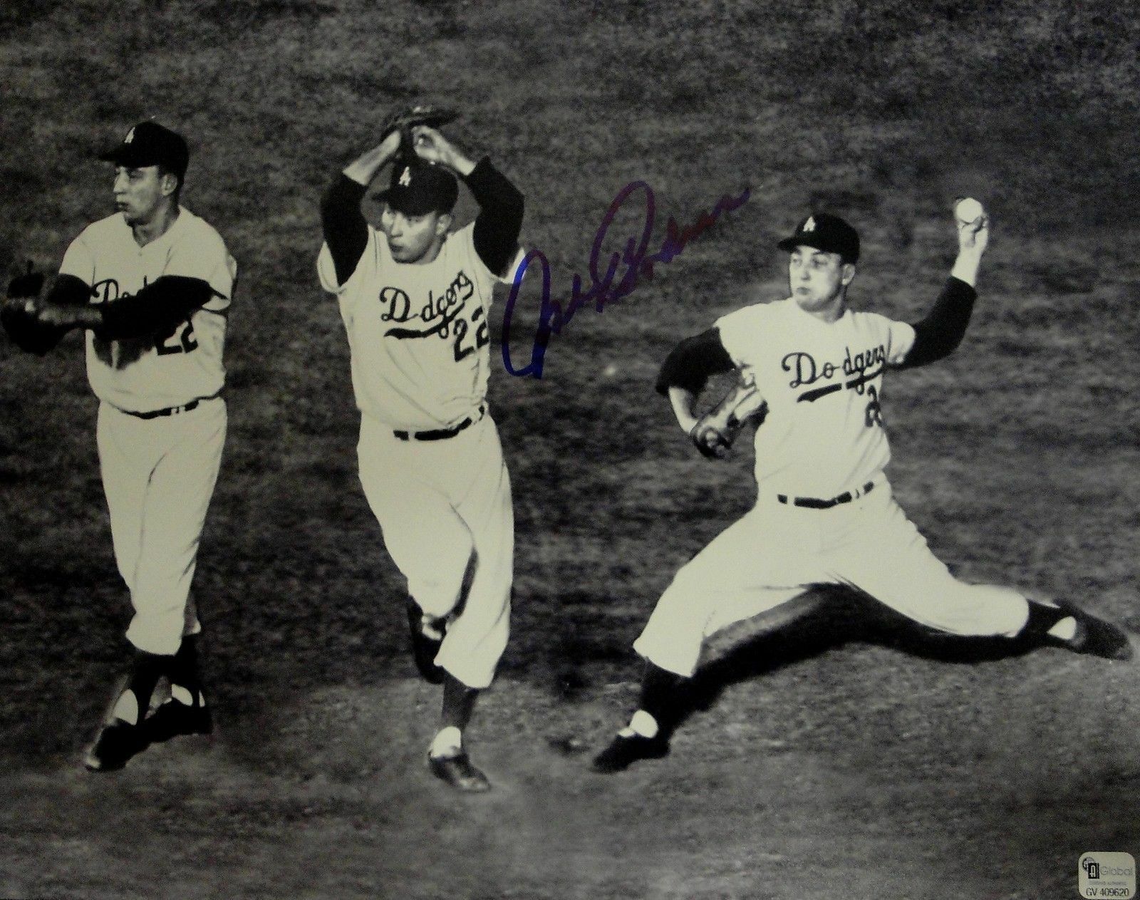 Johnny Podres Hand Signed Autographed 11x14 Photo Poster painting Los Angeles Dodger GA GV409620