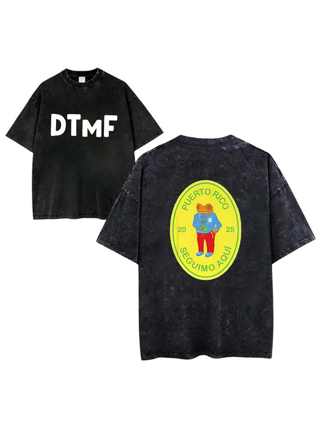 Bad Bunny Debi Tirar Mas Photos Retro T-shirt