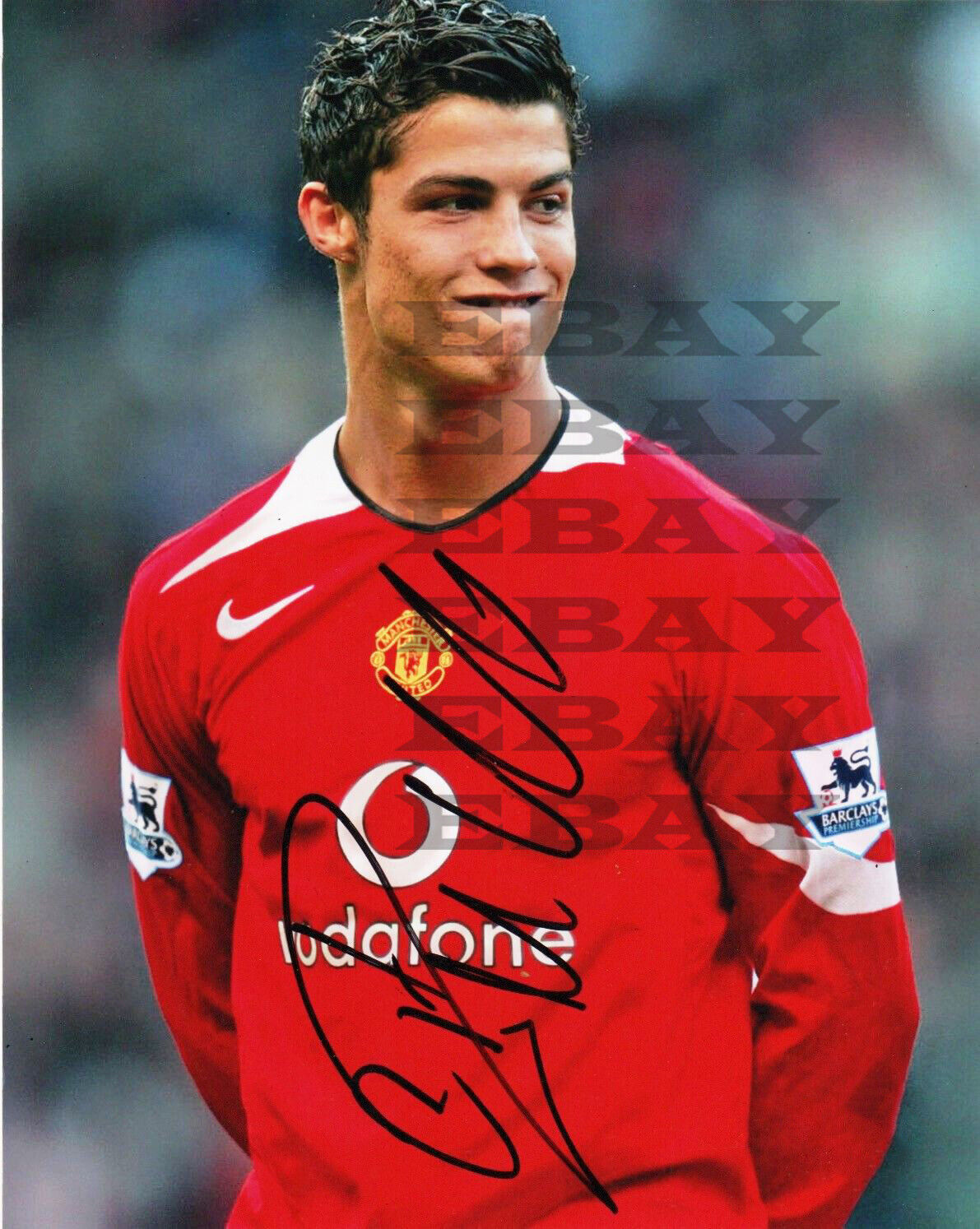 Manchester United Cristiano Ronaldo Signed Autographed 8x10 Photo Poster painting Reprint