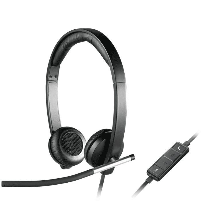 Logitech H650E Duo Wired USB Headset - 981-000518